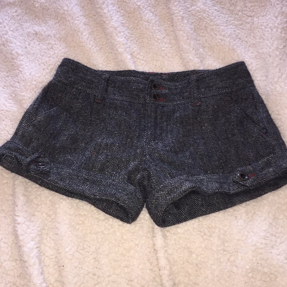 Free people shorts size 0 Wool